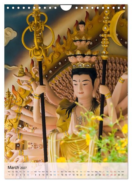 Produktbild: Vietnam &ndash; Nature, Temples, Tropics, and Urban Splendor (Wall Calendar 2027 DIN A4 portrait), CALVENDO 12 Month Wall Calendar