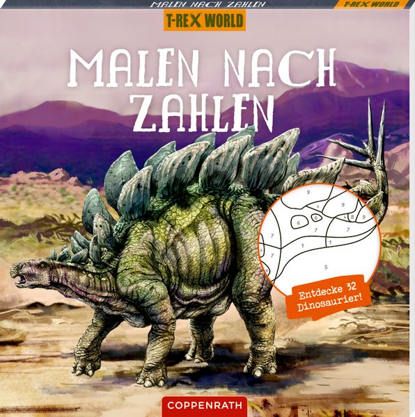 Produktbild: Malen nach Zahlen - T-Rex World