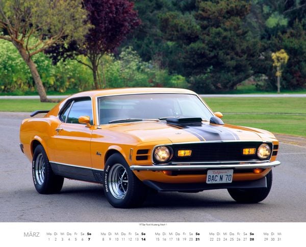 Produktbild: Ford Mustang Kalender 2027