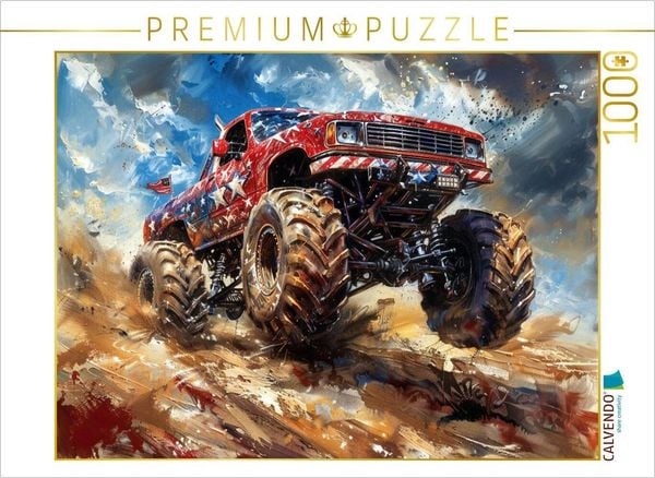 CALVENDO Puzzle 1000 Teile - Traktoren Motiv, 64 X 48 Cm, Premium-Qualität