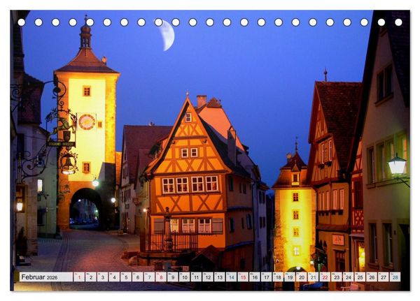 Produktbild: S&uuml;ddeutschland im Fokus (Tischkalender 2026 DIN A5 quer), CALVENDO Monatskalender