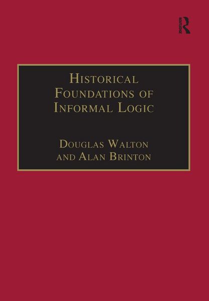 Produktbild: Historical Foundations of Informal Logic