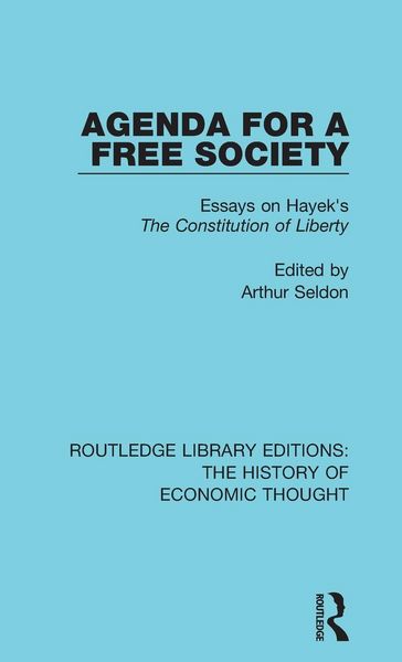 Produktbild: Agenda for a Free Society