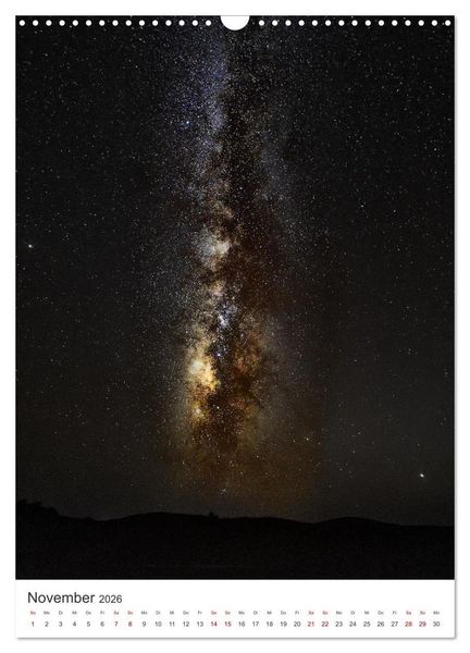 Produktbild: Milchstra&szlig;e - Unsere faszinierende Galaxie. (Wandkalender 2026 DIN A3 hoch), CALVENDO Monatskalender