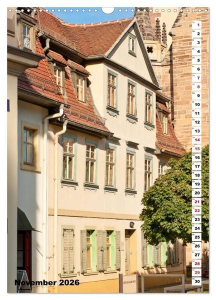 Produktbild: Gera - Stadt an der wei&szlig;en Elster (Wandkalender 2026 DIN A3 hoch), CALVENDO Monatskalender