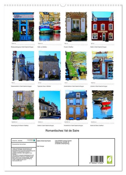 Produktbild: Romantisches Val de Saire (hochwertiger Premium Wandkalender 2026 DIN A2 hoch), Kunstdruck in Hochglanz