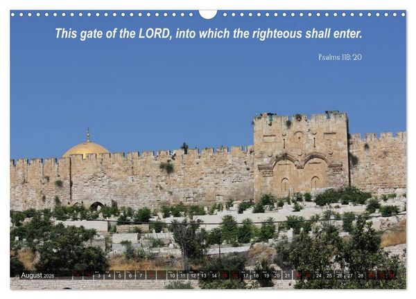 Produktbild: ISRAEL (Wall Calendar 2026 DIN A3 landscape), CALVENDO 12 Month Wall Calendar