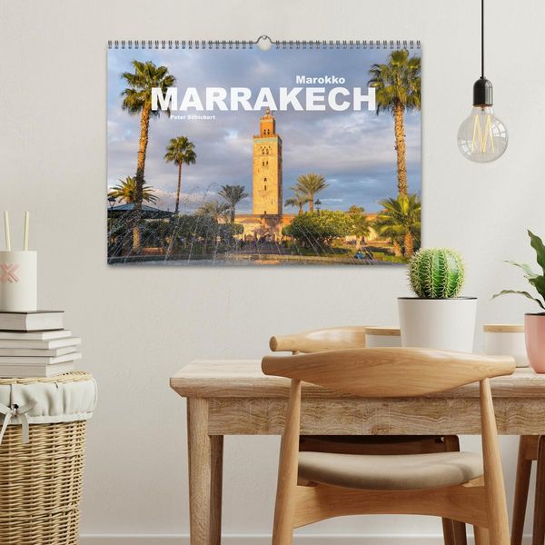 Produktbild: Marokko - Marrakesch (Wandkalender 2026 DIN A3 quer), CALVENDO Monatskalender