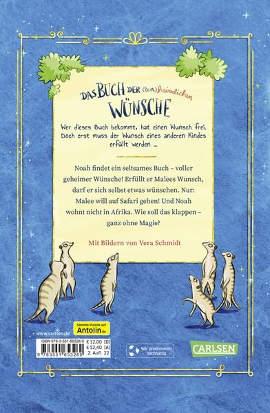 Produktbild: Das Buch der (un)heimlichen W&uuml;nsche 1: Auf Safari