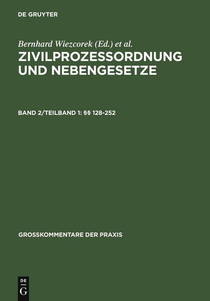 Produktbild: &sect;&sect; 128-252