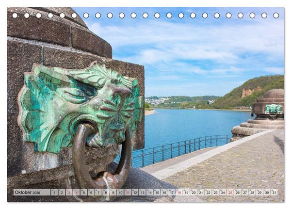 Produktbild: Koblenz Impressionen (Tischkalender 2026 DIN A5 quer), CALVENDO Monatskalender