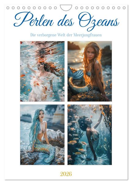 Perlen des Ozeans (Wandkalender 2026 DIN A4 hoch), CALVENDO Monatskalender