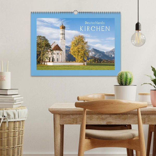 Produktbild: Deutschlands Kirchen (Wandkalender 2026 DIN A3 quer), CALVENDO Monatskalender