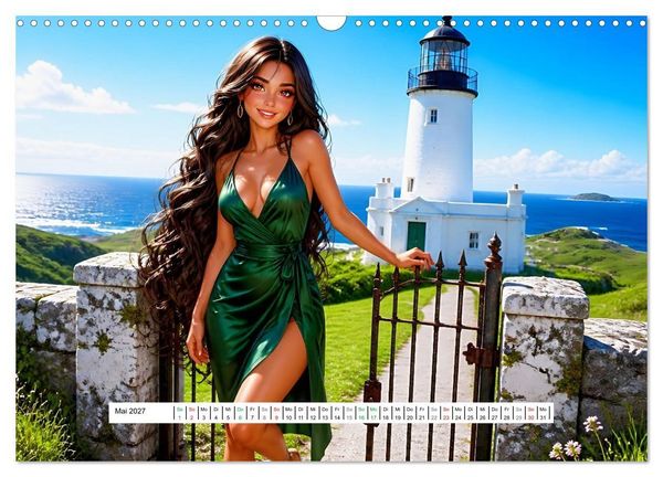 Produktbild: Valentina - Dort schlafen, wovon andere nur tr&auml;umen (Wandkalender 2027 DIN A3 quer), CALVENDO Monatskalender