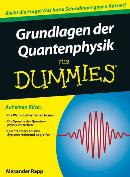 Produktbild: Grundlagen der Quantenphysik f&uuml;r Dummies