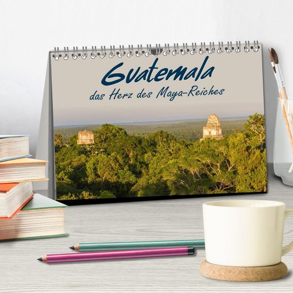 Produktbild: Guatemala - das Herz des Mayareiches (Tischkalender 2026 DIN A5 quer), CALVENDO Monatskalender