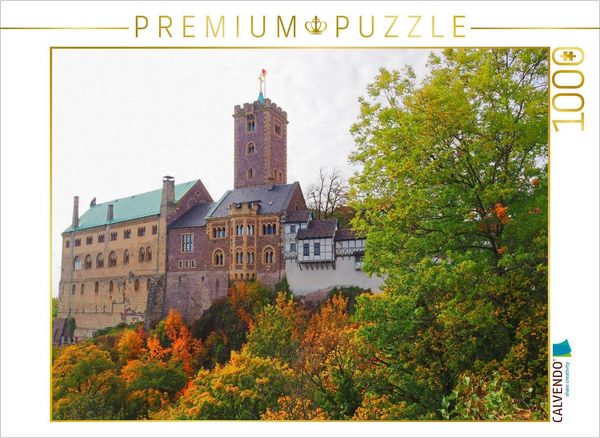 Produktbild: CALVENDO Puzzle Die Wartburg in Th&uuml;ringen | 1000 Teile Lege-Gr&ouml;&szlig;e 64x48cm Foto-Puzzle f&uuml;r gl&uuml;ckliche Stunden