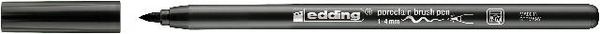 Produktbild: Porzellan-Pinselstift edding 4200, schwarz 1-4 mm