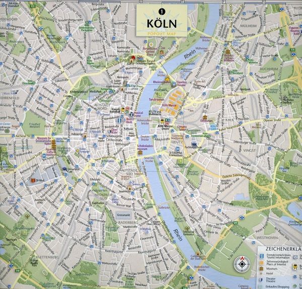 Produktbild: K&ouml;ln Popout Map