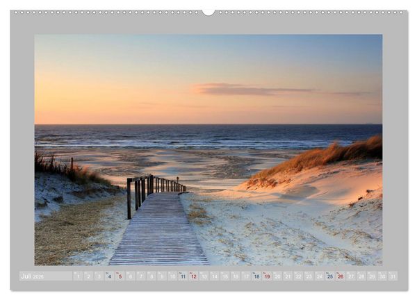 Produktbild: Juist - Kleine Insel, Gro&szlig;e Freiheit (hochwertiger Premium Wandkalender 2026 DIN A2 quer), Kunstdruck in Hochglanz
