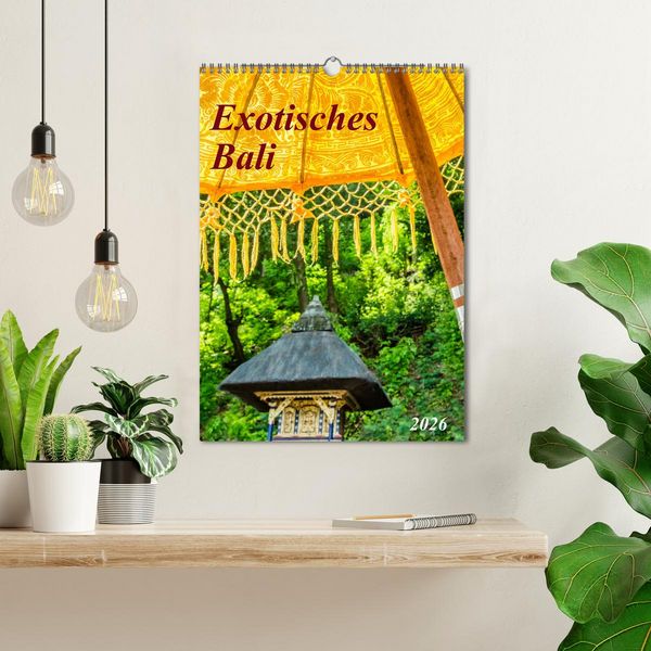 Produktbild: Exotisches Bali (Wandkalender 2026 DIN A3 hoch), CALVENDO Monatskalender
