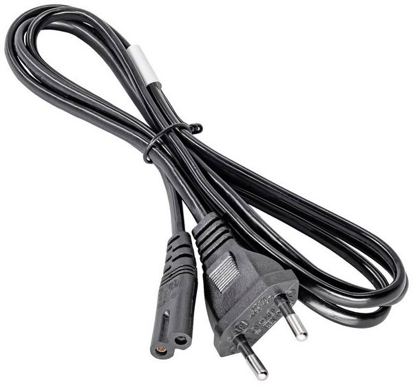 Produktbild: Akyga AK-RD-01A Strom Netzkabel Schwarz 1.5m