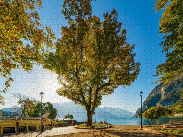 CALVENDO Puzzle Ein Motiv aus dem Kalender Riva del Garda Impressionen vom Gardasee | 1000 Teile Lege-Größe 64x48cm Foto-Puzzle für glückliche Stunden