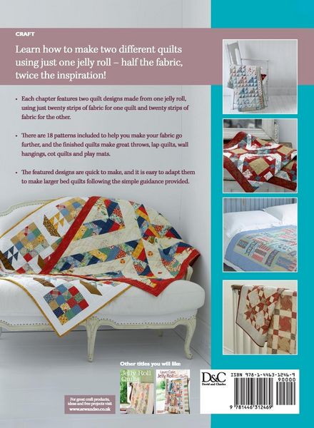 Produktbild: Two from One Jelly Roll Quilts