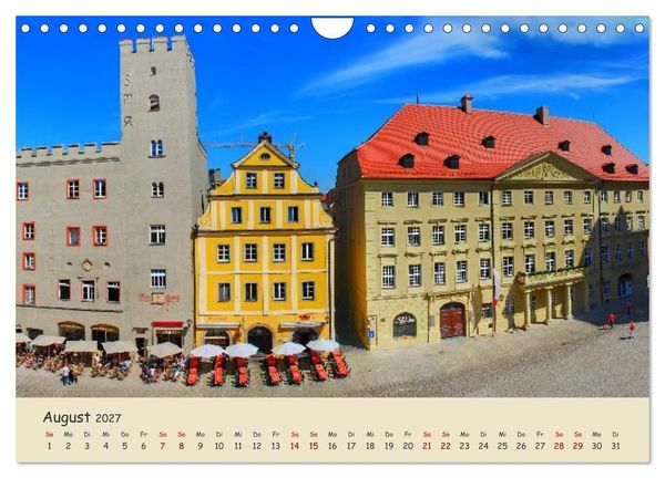 Produktbild: Regensburg. Du bist so sch&ouml;n (Wandkalender 2027 DIN A4 quer), CALVENDO Monatskalender