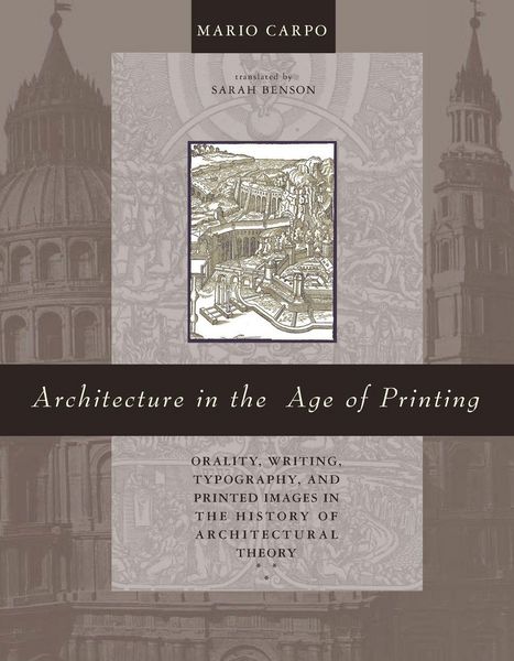 Produktbild: Architecture in the Age of Printing