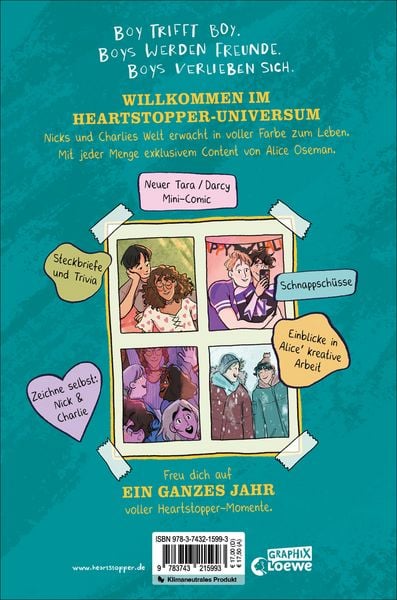Produktbild: Heartstopper - Ein ganzes Jahr (Yearbook)