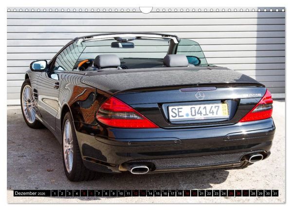 Produktbild: Mercedes SL R230 - Ein Denkmal auf R&auml;dern (Wandkalender 2026 DIN A3 quer), CALVENDO Monatskalender
