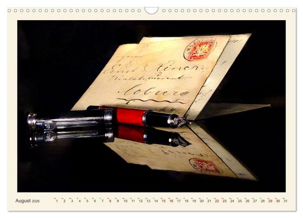 Produktbild: Handschriftlich (Wandkalender 2026 DIN A3 quer), CALVENDO Monatskalender