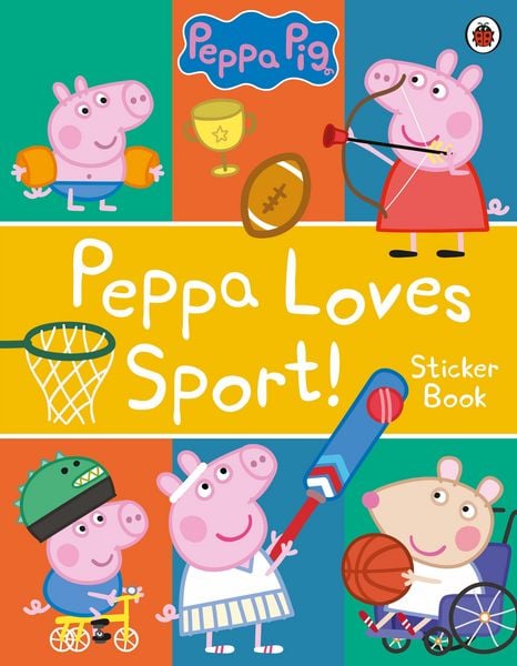 Produktbild: Peppa Pig: Peppa Loves Sport! Sticker Book