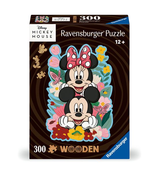 Produktbild: Wooden Puzzle 300 Teile - Disney Mickey & Minnie