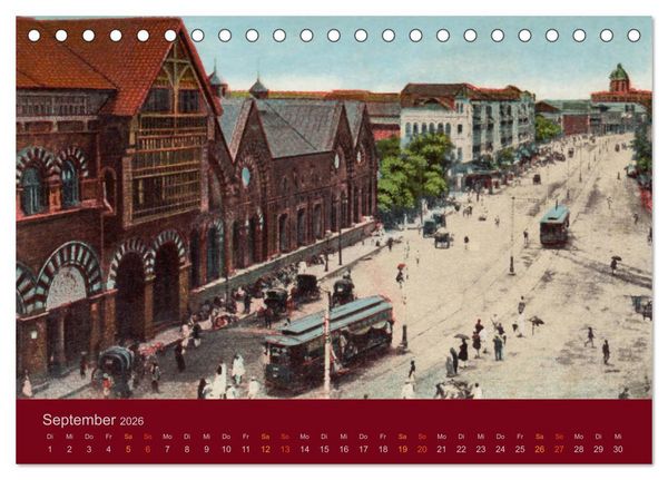 Produktbild: Altes Indien um 1900 (Tischkalender 2026 DIN A5 quer), CALVENDO Monatskalender