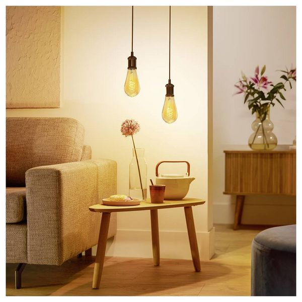 Produktbild: Philips 8721103049056 LED E27 Spiralform 3.1W = 25W Gold, Bernstein 1St.