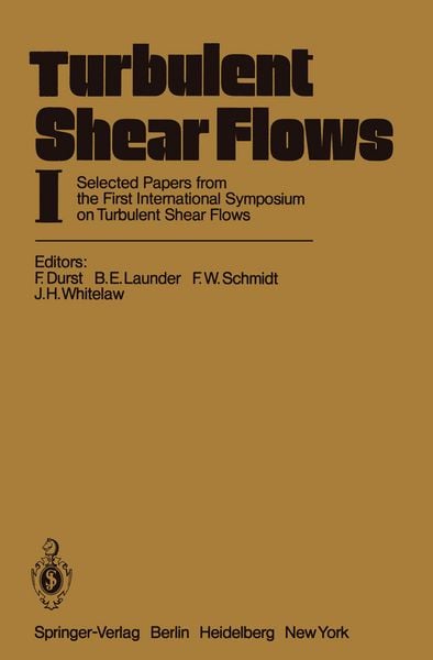 Produktbild: Turbulent Shear Flows I