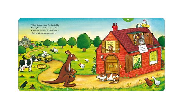 Produktbild: The Bedtime Bear: A Push, Pull and Slide Book