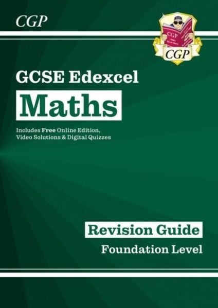 Produktbild: GCSE Maths Edexcel Revision Guide: Foundation inc Online Edition, Videos & Quizzes