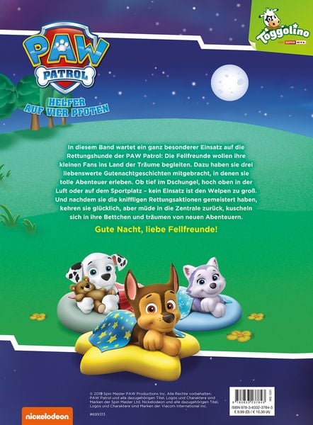 Produktbild: PAW Patrol: Meine sch&ouml;nsten Gutenachtgeschichten