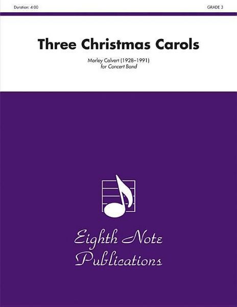 Produktbild: Calvert, M: Three Christmas Carols