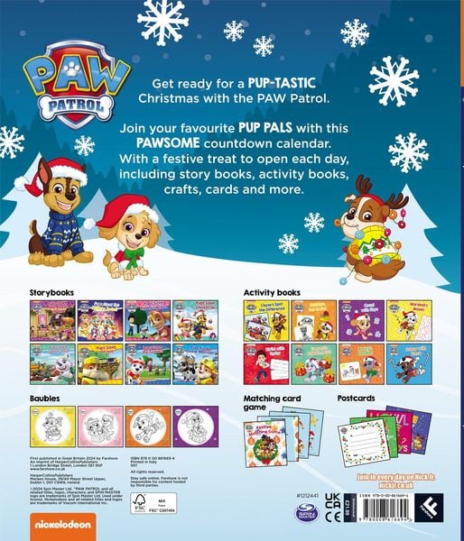 Produktbild: PAW PATROL ADVENT CALENDAR NOV