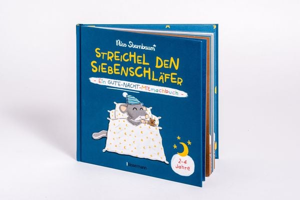 Produktbild: Streichel den Siebenschl&auml;fer - Ein Gute-Nacht-Mitmachbuch. F&uuml;r Kinder ab 2 Jahren