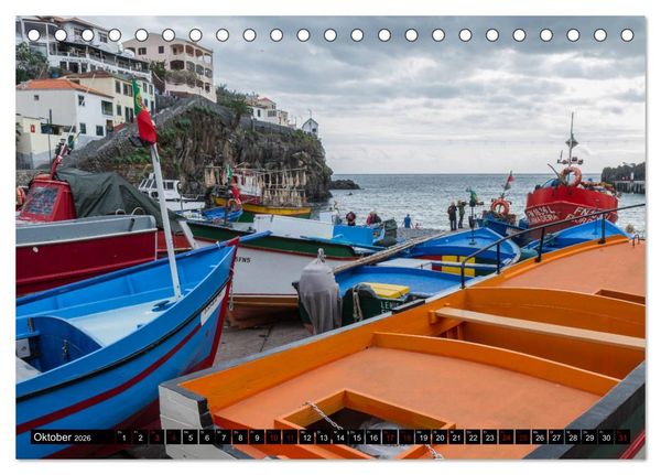 Produktbild: Kanaren und Madeira (Tischkalender 2026 DIN A5 quer), CALVENDO Monatskalender