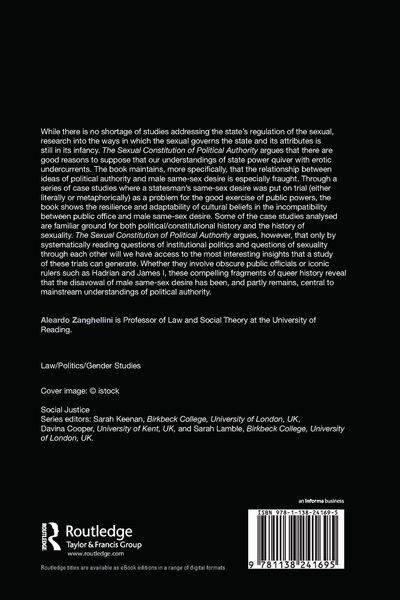 Produktbild: The Sexual Constitution of Political Authority