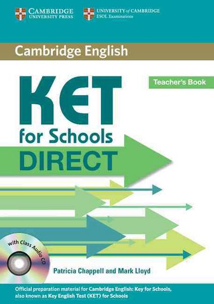 Produktbild: Chappell, P: KET for Schools Direct Teacher's Book with Clas