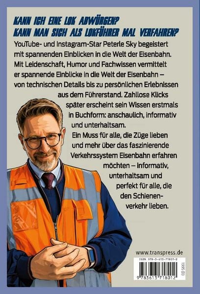 Produktbild: 55 abgefahrene Fragen an den Lokf&uuml;hrer