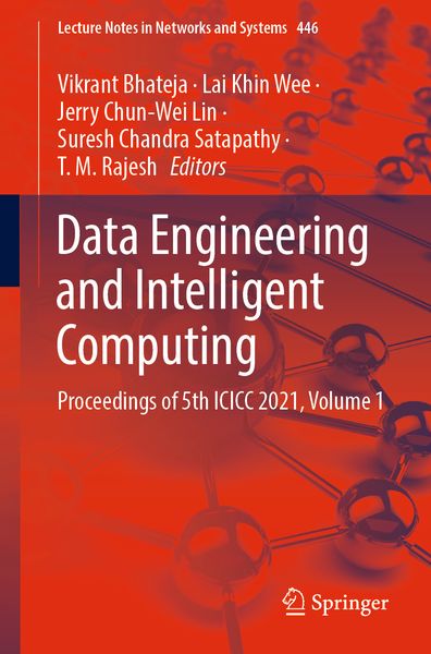 Produktbild: Data Engineering and Intelligent Computing