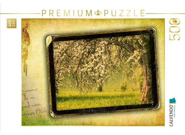 CALVENDO Puzzle Ein Motiv aus dem Kalender French Vintage Country | 500 Teile Lege-Größe 48 × 36 cm Foto-Puzzle für Erwachsene